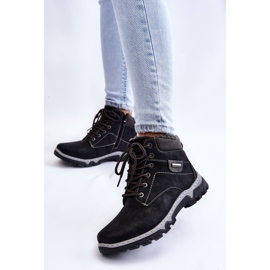 PA1 Dam Trapper Boots Warm Zipper Black Jake svart 2