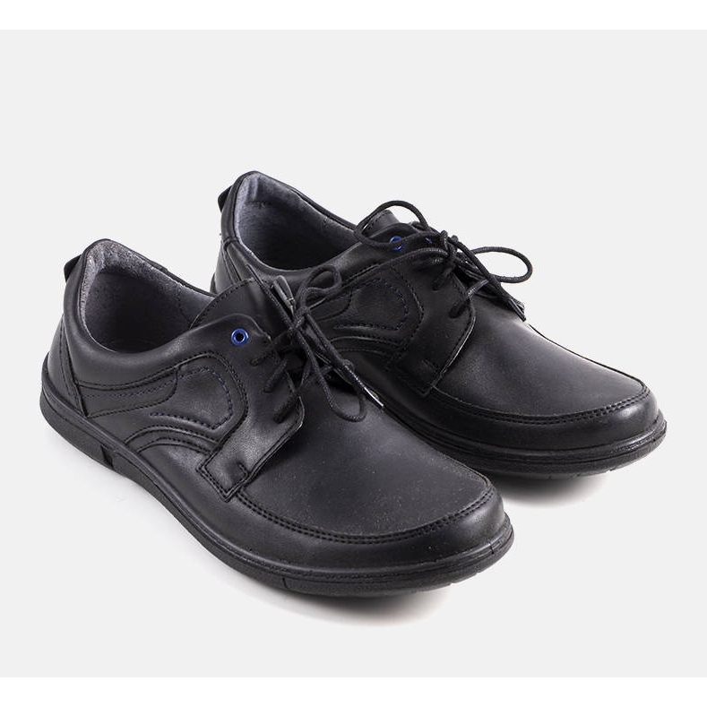 Lukio svarta skor för män 1