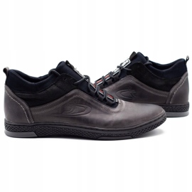 Polbut Vinterstövlar för män K27F, grå svart 3