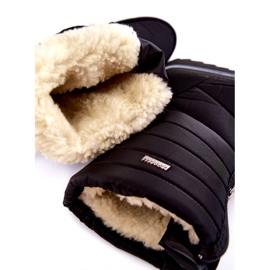 Lätta, isolerade snöstövlar för kvinnor Progress PROGJ-22-129 Svart 5