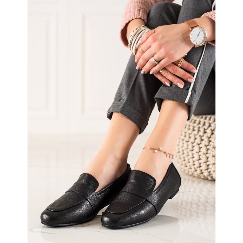 La.Fi Klassiska svarta skor 1