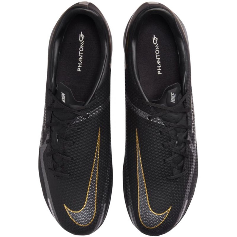 Nike Phantom GT2 Academy Ic M DC0765-007 fotbollsskor svart svart 1