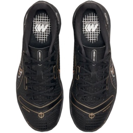 Nike Mercurial Vapor 14 Academy Ic Jr DJ2861-007 fotbollsskor svart svart 1