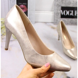 Sergio Leone 1396 guldskimrande klackar gyllene 1