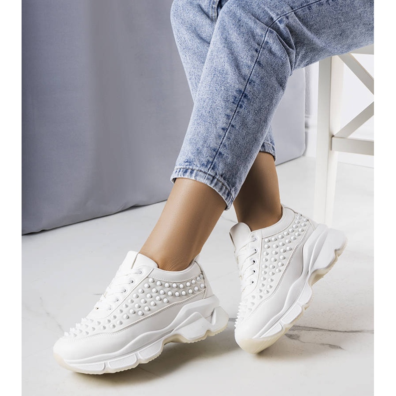 BM Suzeta vita sneakers för kvinnor 1