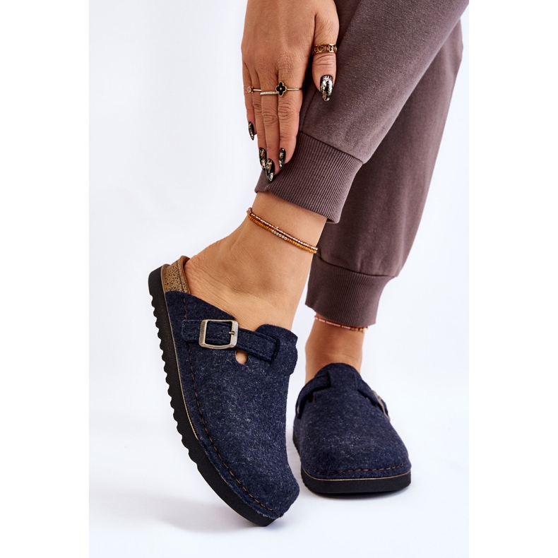 Förebyggande tofflor för kvinnor Inblu DJ-07-041 Marinblå 1