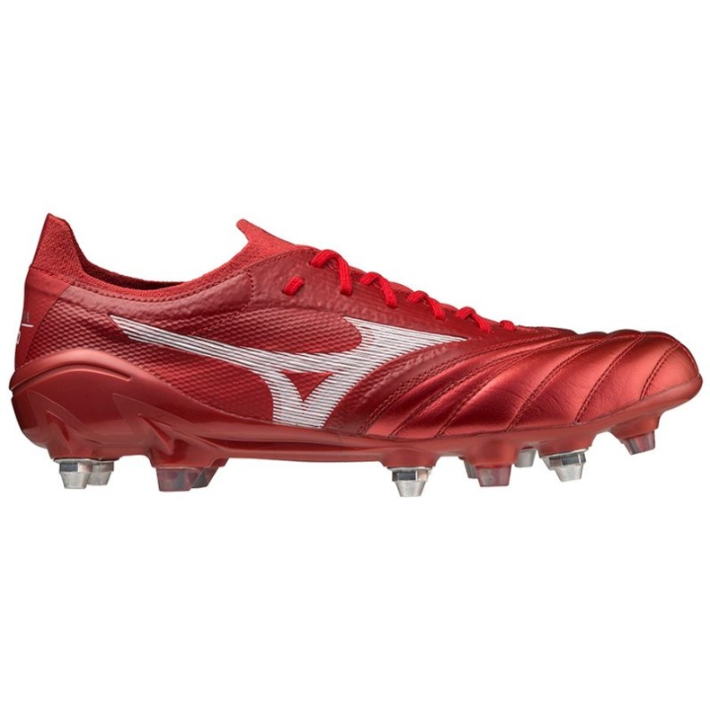 Mizuno Morelia Neo Iii ß Elite Mix M P1GC229160 fotbollsskor röd apelsiner och röda 1