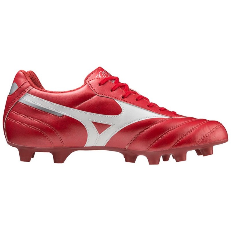 Mizuno Morelia Ii Club Md M P1GA221660 fotbollsskor röd apelsiner och röda 1