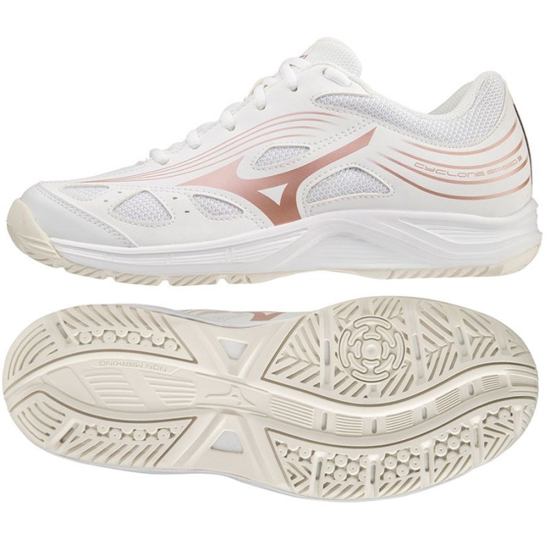 Mizuno Cyclone Speed ​​​​3 W V1GC218036 volleybollskor vit vit 1