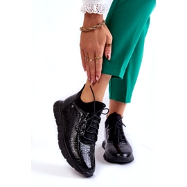 Vinceza Lätt Slip-on Sneakers dam Svart Soroco 1