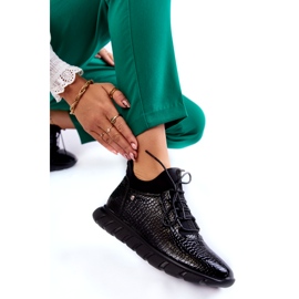 Vinceza Lätt Slip-on Sneakers dam Svart Soroco 5