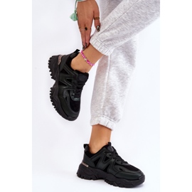 PG1 Klassiska Sportplattformsskor Svart Bowie 2