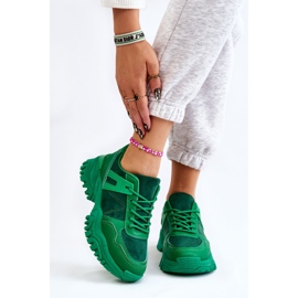 PG1 Fashionabla Sportskor Sneakers Grön Frezio 1