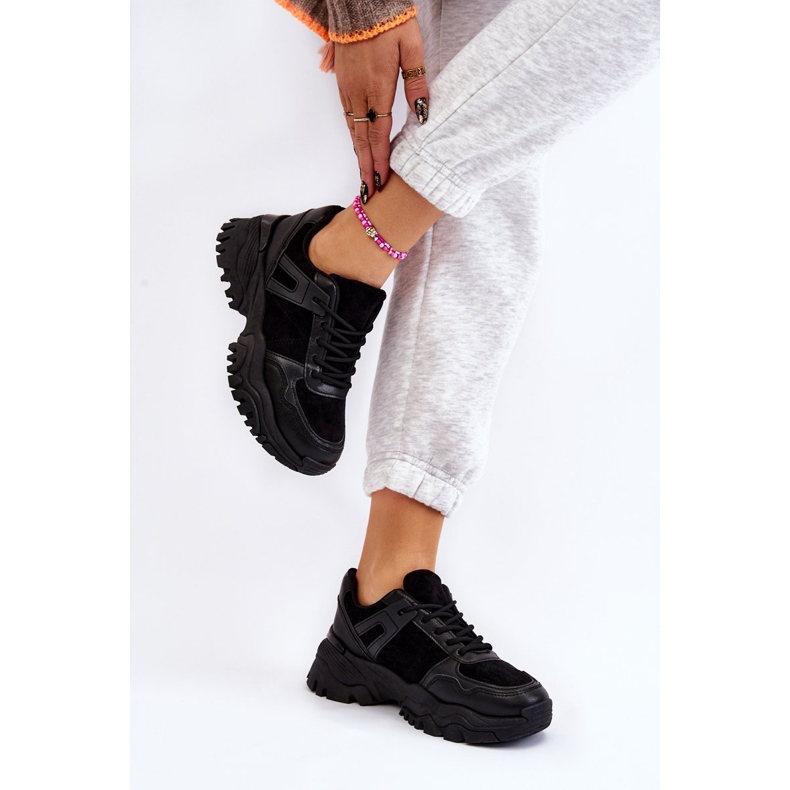 PG1 Fashionabla Sportskor Sneakers Svart Frezio 1