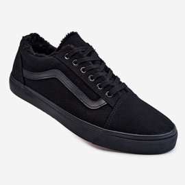 BM Textil varma sneakers för män Svart Harry 1
