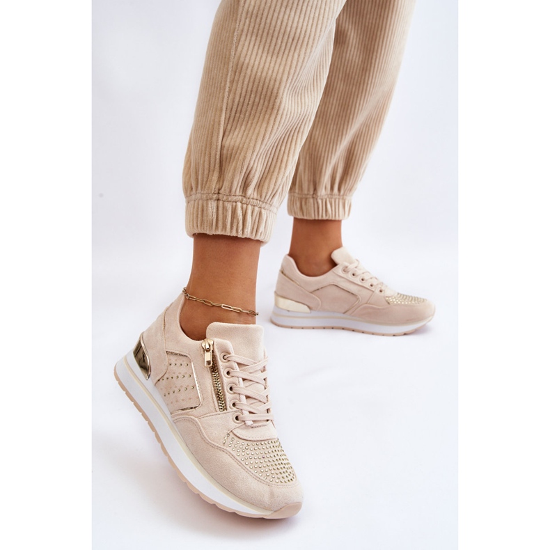 PG1 Sportskor för kvinnor med dekorativ dragkedja Adrea mångfärgad 2