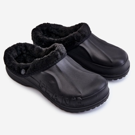 PM2 Warm Crocs Slides för män Svart Calmo 1