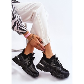 BM Damstrumpa Slip-On Sportskor Svart Berna 1