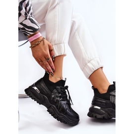 BM Damstrumpa Slip-On Sportskor Svart Berna 2