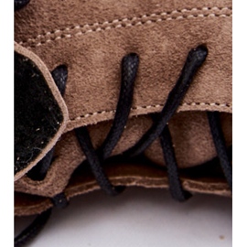 Lemar Kvinnors mocka isolerade stövlar ljusbrun beige 4