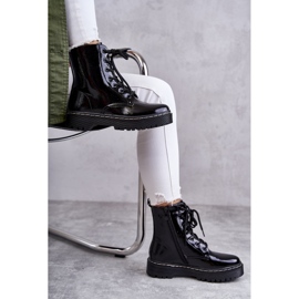 S.Barski Kängor för kvinnor Svart Kognito 3