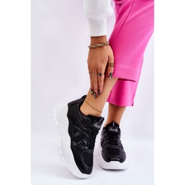 Classic Platform Sneakers Black Larec svart 1