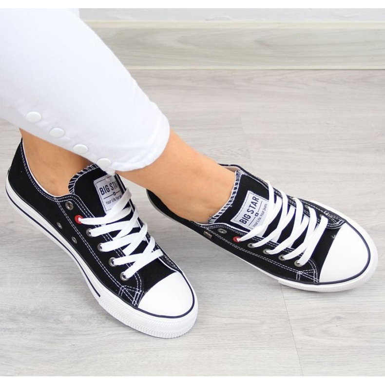 Skor, sneakers Big Star T274023 INT346 svart 2