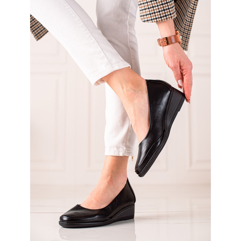 Casual VINCEZA pumpar svart 1