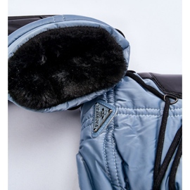 Fashionabla snöstövlar med snörning för kvinnor Blå Carrios 1