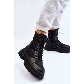 PA1 Damkängor med värmande snörning Svart Ariadna 2