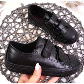 Kardborre sneakers Big Star Jr KK374054 svart 1