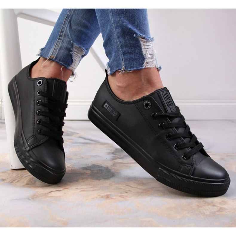 Big Star Sneakers W KK274011 svart 2