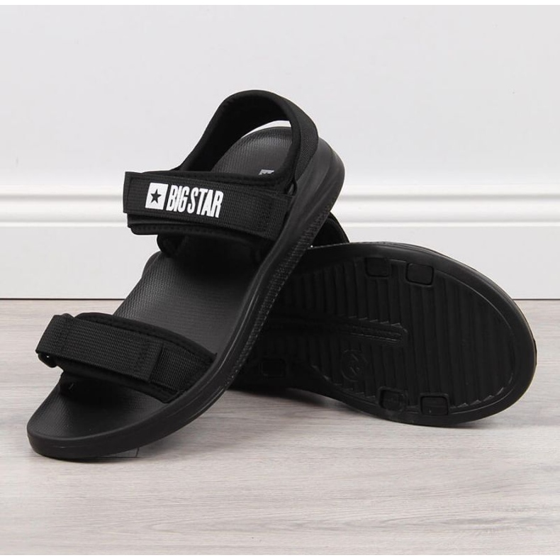 Big Star M HH174842 sandaler svart 1