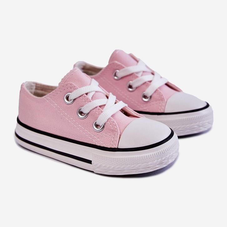 Barnens rosa Filemon Classic Sneakers 1