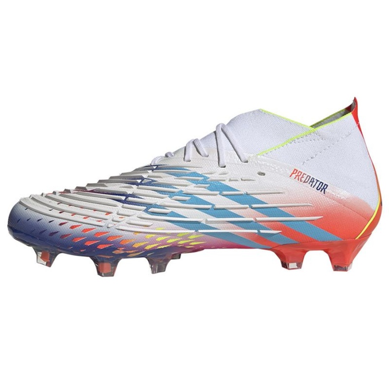 Adidas Predator Edge.1 Fg M GW1028 fotbollsskor vit vit 1