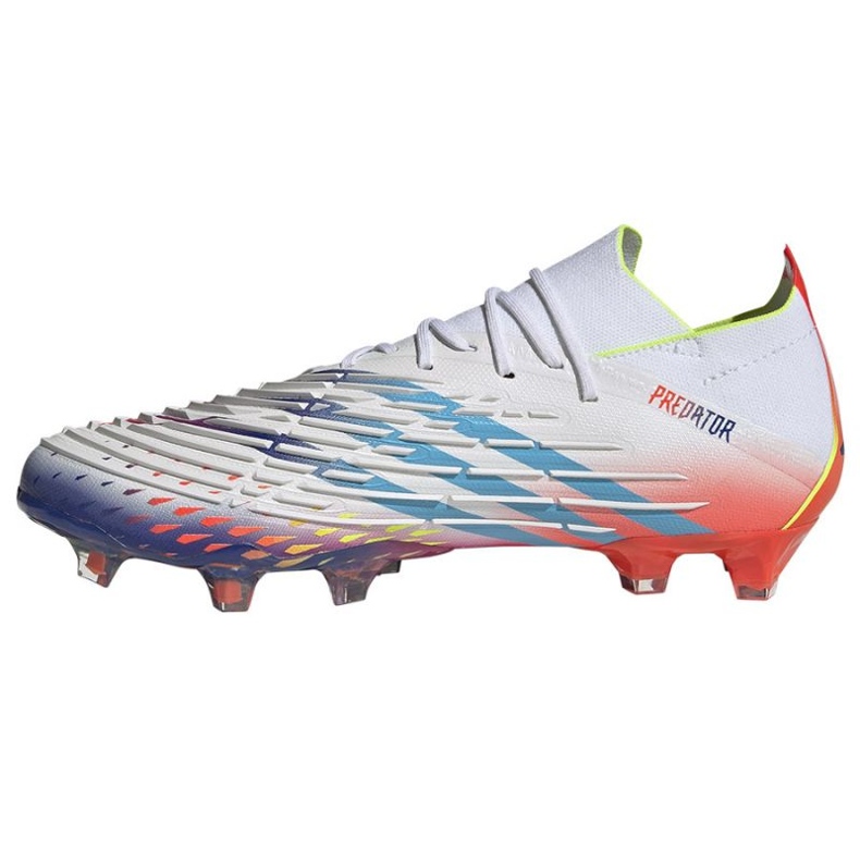 Adidas Predator Edge.1 L Fg M GW1022 fotbollsskor vit, blanda färg vit 1