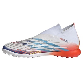 Adidas Predator Edge.1 Tf M GZ6101 fotbollsskor mångfärgad vit 1