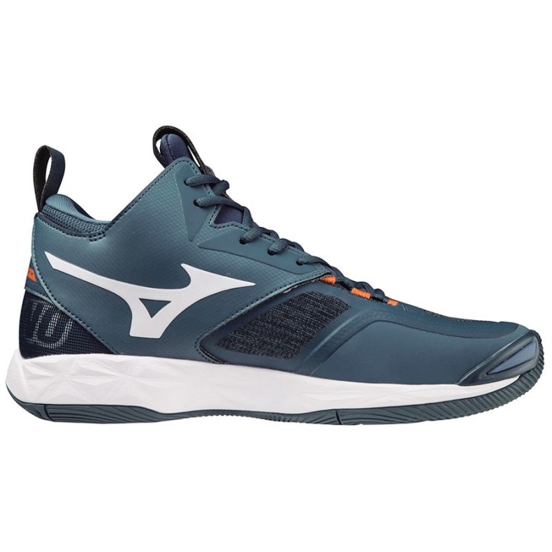 Mizuno Wave Momentum 2 Mid V1GA211721 volleybollskor blå blå 1