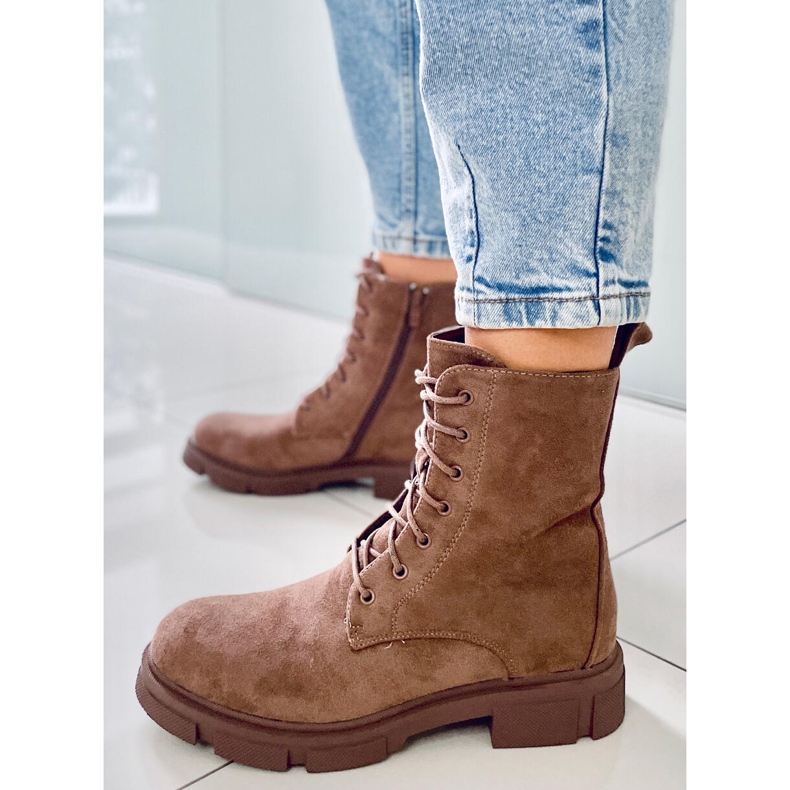 BM Turner Khaki snörningsarbetare brun 1