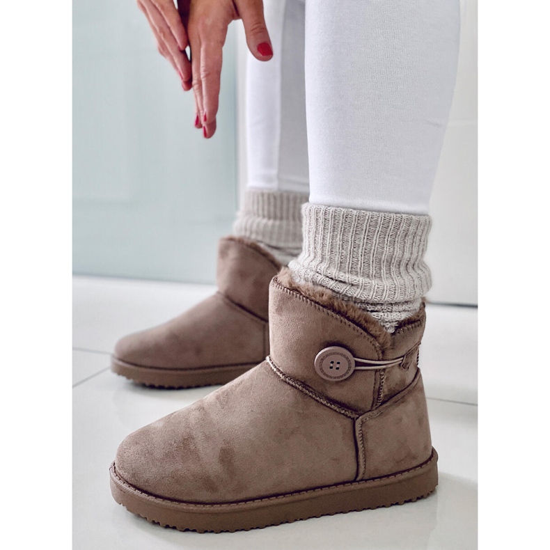 BM Arnette Khaki snöstövlar för kvinnor beige 2