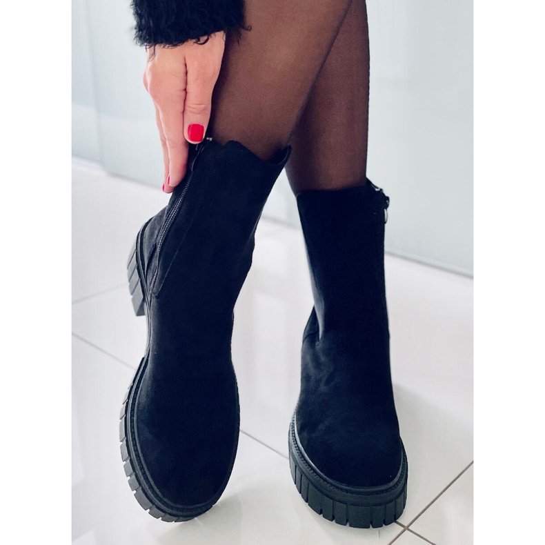 Chelsea boots med hög ovandel Colbie Black svart 1