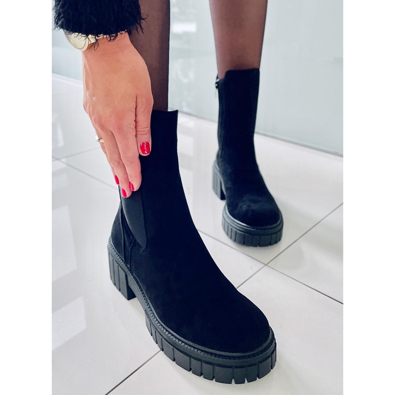 Chelsea boots med hög ovandel Colbie Black svart 2