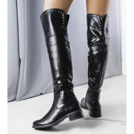 BM Svarta isolerade platta stövlar från Onyx 1