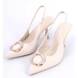 BM Öppen hälpumps från Constance Beige 2