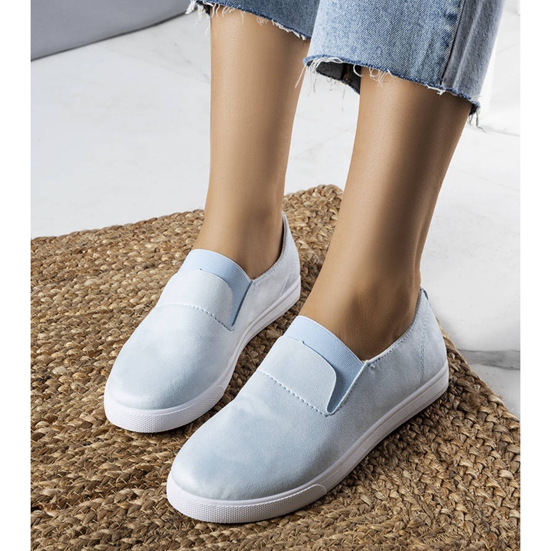 PA1 Blå sneakers i ekomocka från Jamal 1