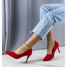 PA1 Alayah röda klackar gjorda av eko-mocka 1