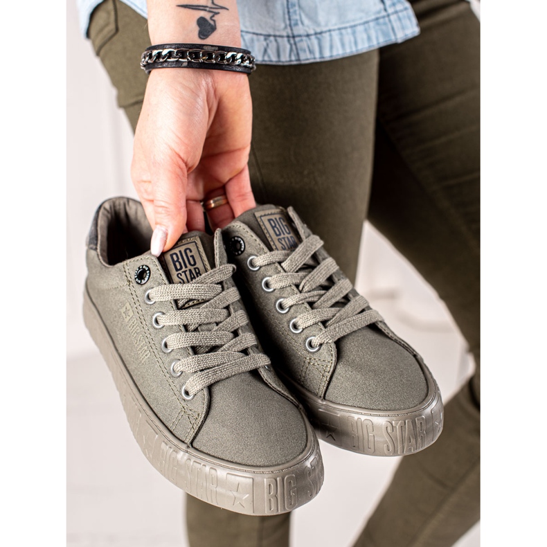 Big Star damsneakers JJ274078 grön 1