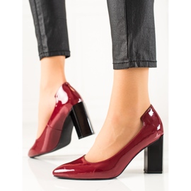 TRENDI Eleganta pumps röd 1
