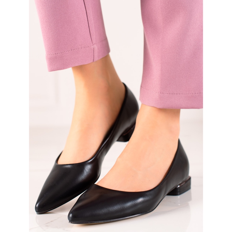 Goodin Casual svarta pumps 1