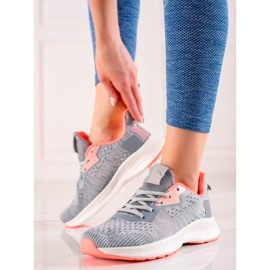 TRENDI Knutna sportskor grå 2